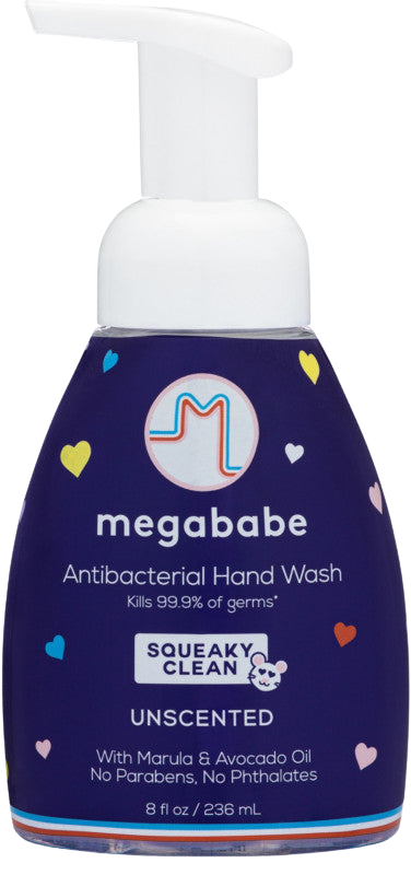 Load image into Gallery viewer, megababe Squeaky Clean Unscented Antibacterial Hand Wash
