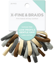 Load image into Gallery viewer, GIMME beauty X-Fine &amp; Braids Multi-Color Neutral Bands

