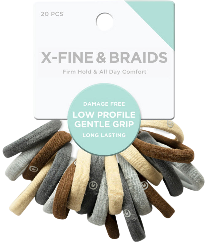 GIMME beauty X-Fine & Braids Multi-Color Neutral Bands