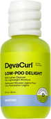 DevaCurl Travel Size LOW-POO DELIGHT Mild Lather Cleanser for Lightweight Moisture