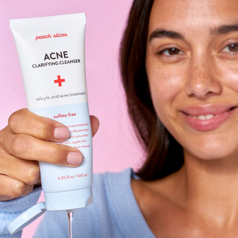 Load image into Gallery viewer, Peach Slices Acne Clarifying Cleanser
