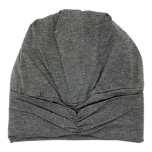 Load image into Gallery viewer, Kitsch Charcoal Satin Sleep Beanie

