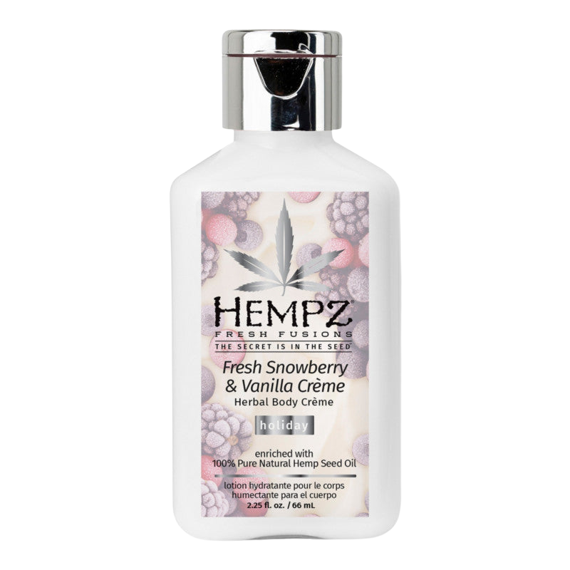 Hempz Mini Fresh Fusions Fresh Snowberry & Vanilla Creme Herbal Body Creme