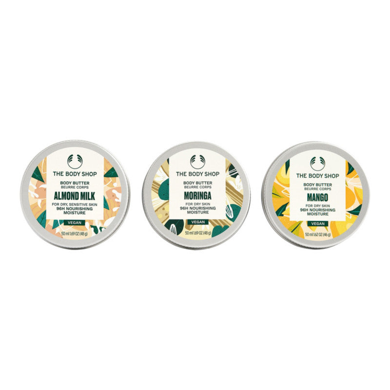 Load image into Gallery viewer, The Body Shop Comfort &amp; Cheer Body Butter Trio Set
