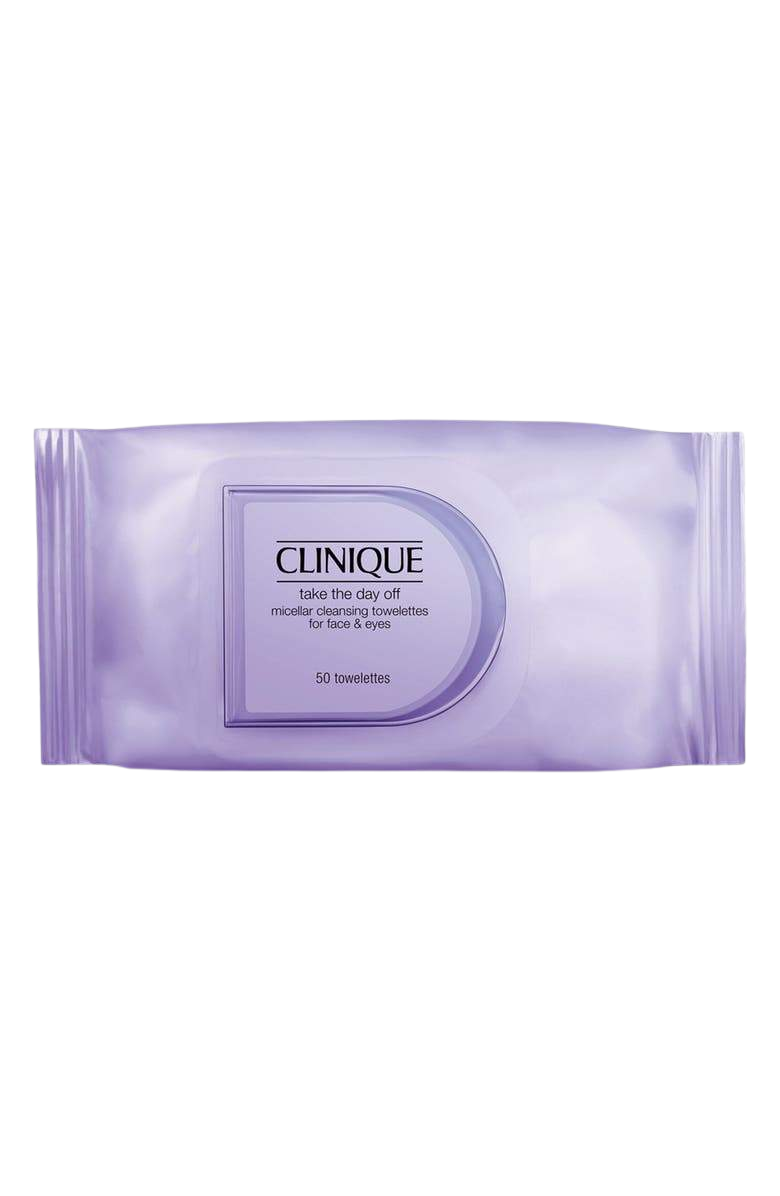 Clinique Take The Day Off Micellar Cleansing Towelettes for Face and Eyes towelettes