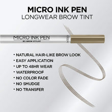 Load image into Gallery viewer, L&#39;Oréal Micro Ink Brow Pen
