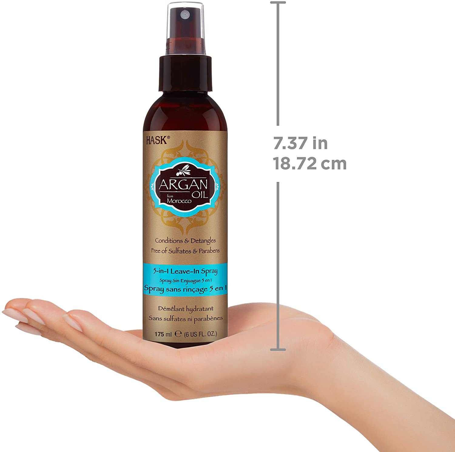 Load image into Gallery viewer, Hask Argan Oil 5-in-1 Leave-In Spray
