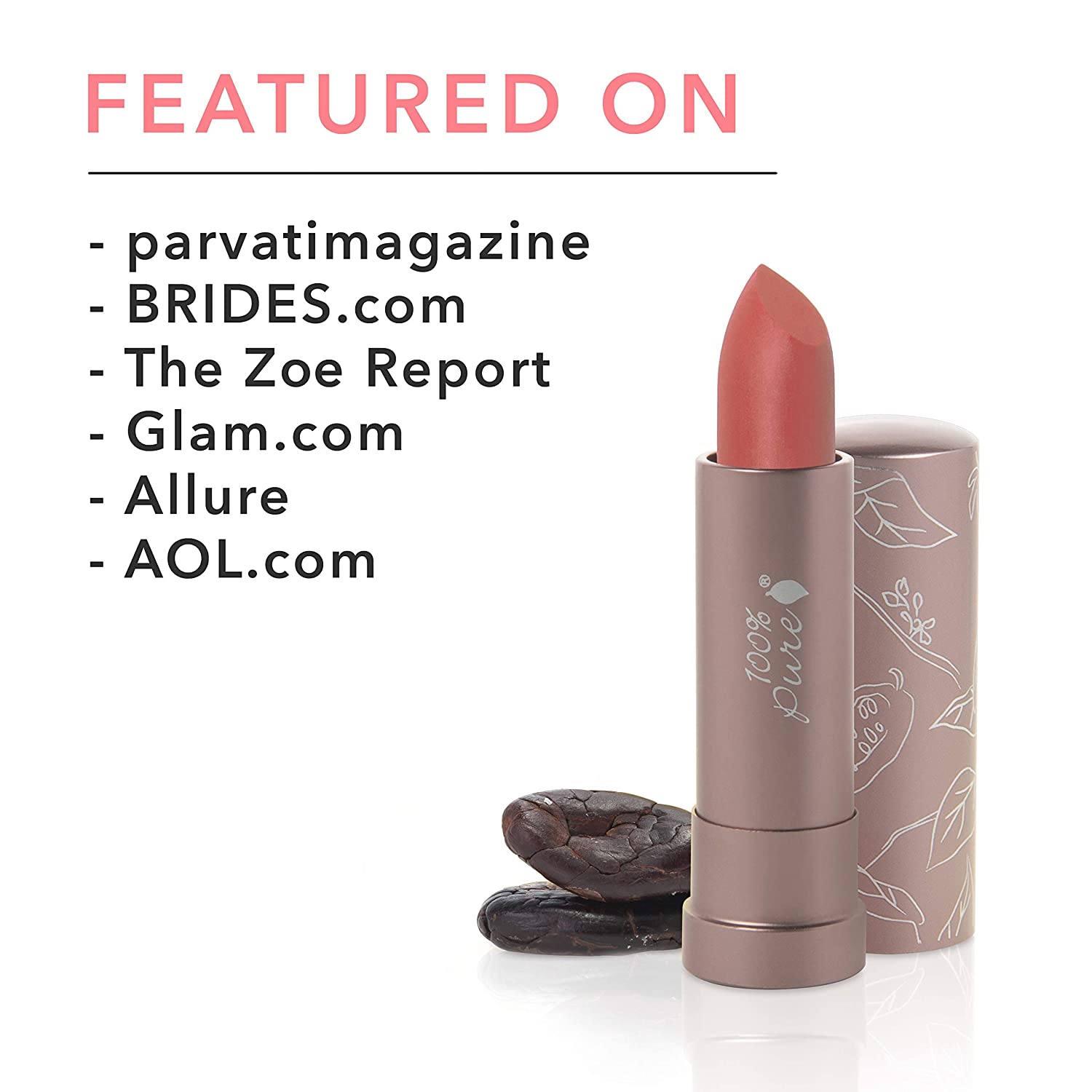 Load image into Gallery viewer, 100% Pure Fruit Pigmented® Cocoa Butter Matte Lipstick
