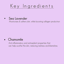 Load image into Gallery viewer, VitaminSea.beauty Sea Lavender Chamomile Overnight Hydration Sleep Mask
