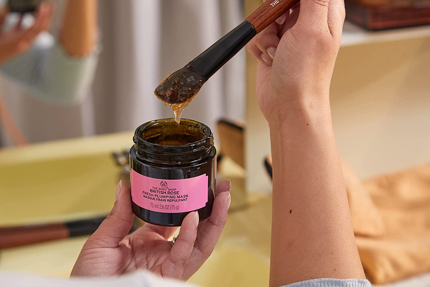 Load image into Gallery viewer, The Body Shop British Rose Fresh Plumping Mask
