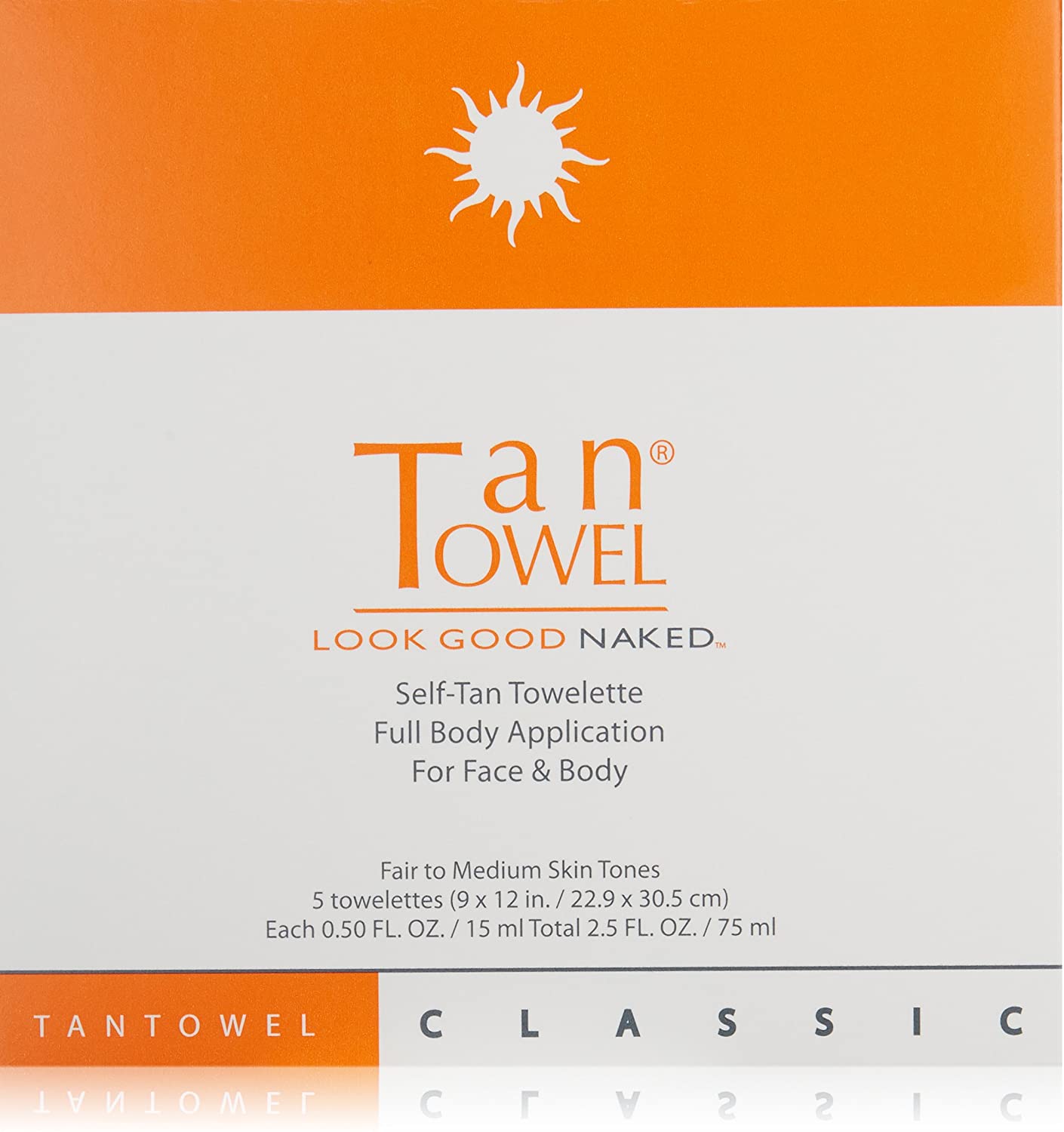 Load image into Gallery viewer, TanTowel Classic Total Body Self-Tan Towelette (5 Pack)
