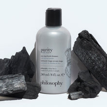 Load image into Gallery viewer, Philosophy Purity Made Simple One-Step Facial Cleanser with Charcoal Powder
