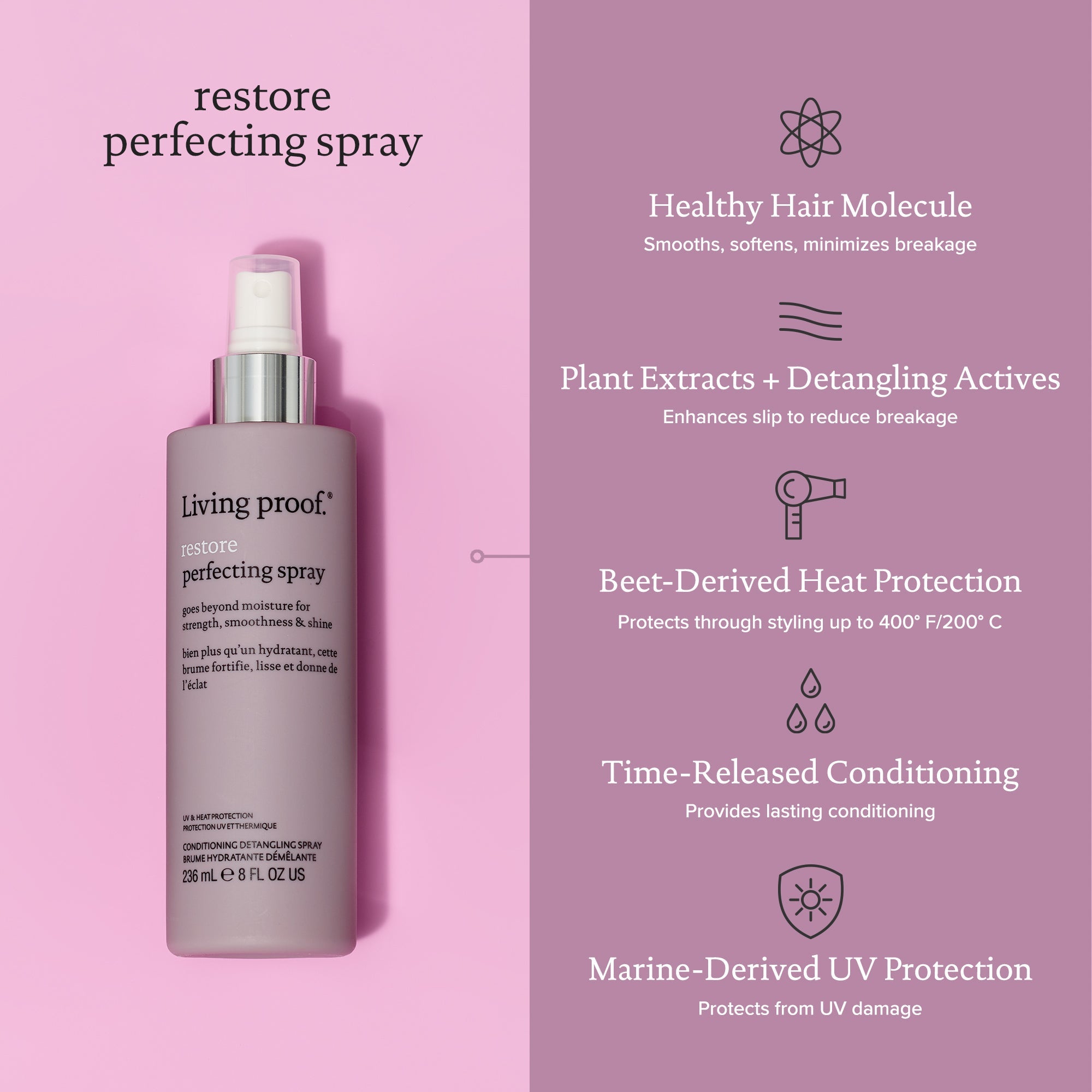 Load image into Gallery viewer, Living Proof Travel Size Restore Perfecting Spray
