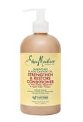SheaMoisture Strengthen and Restore Rinse Out Hair Conditioner to Intensely Smooth and Nourish Hair 100% Pure Jamaican Black Castor Oil - 13 fl oz