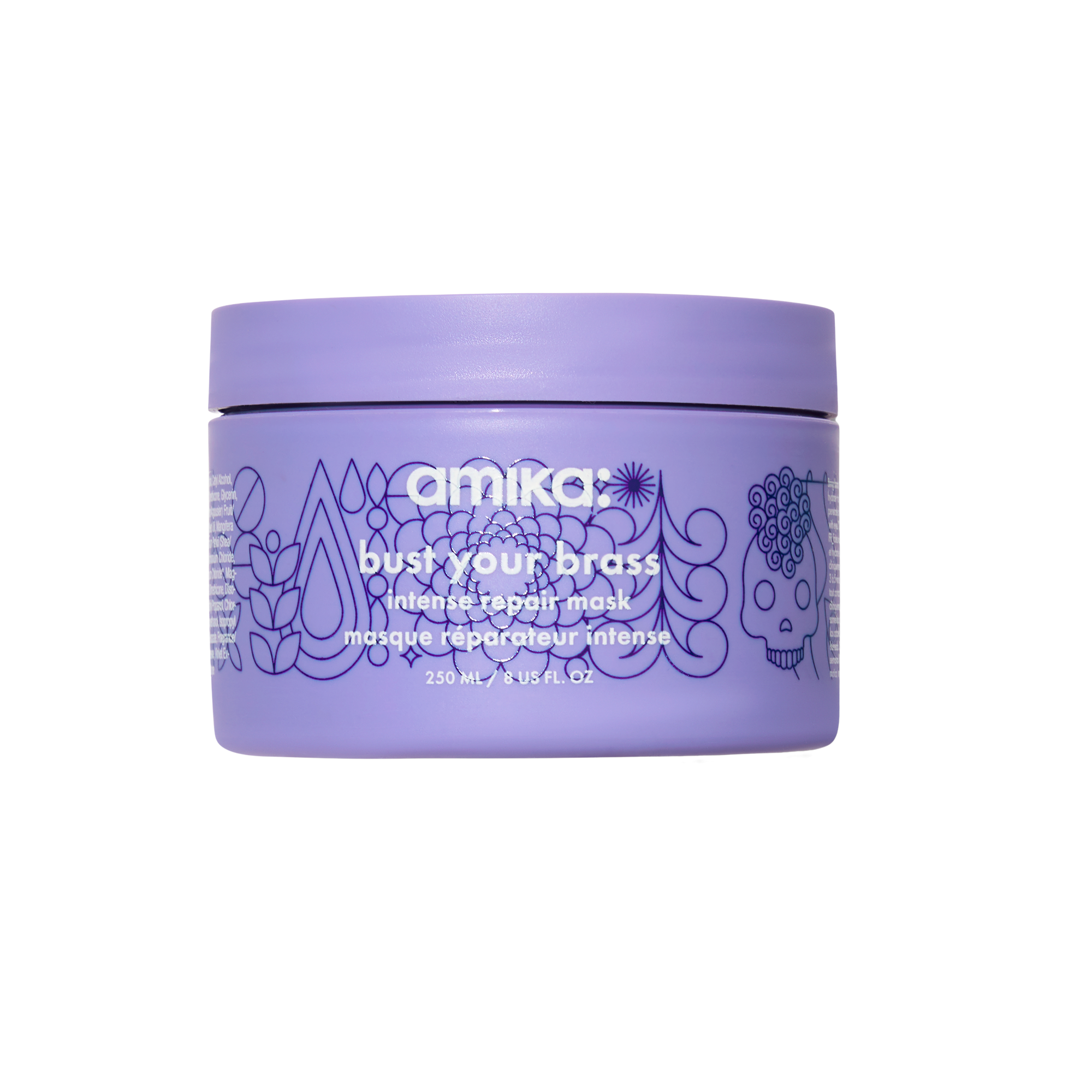 Load image into Gallery viewer, Bust Your Brass Cool Blonde Purple Intense Repair Hair Mask
