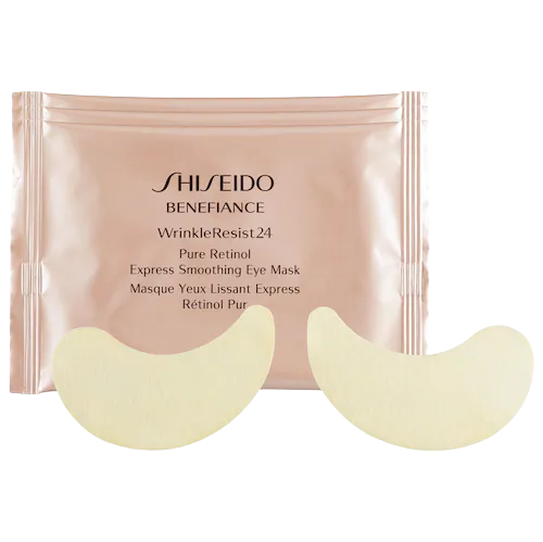 Load image into Gallery viewer, Shiseido Benefiance WrinkleResist24 Pure Retinol Express Smoothing Eye Mask
