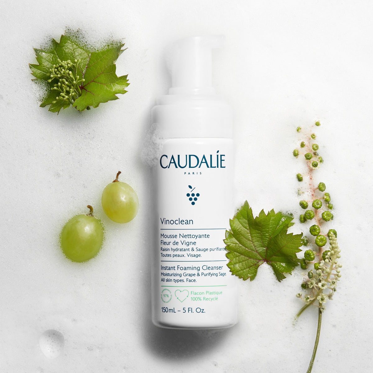 Load image into Gallery viewer, Caudalie Vinoclean Instant Foaming Cleanser
